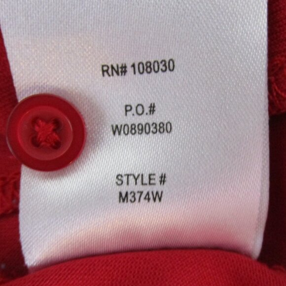 Harriton Liberty Middle School Hillsborough County Florida Red Polo Shirt - Picture 10 of 10